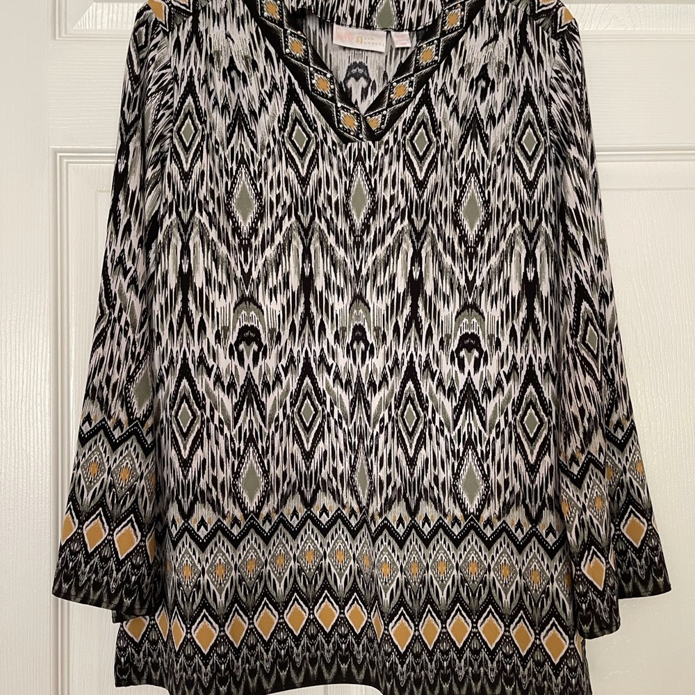 BELLE BY KIM GRAVEL BLOUSE